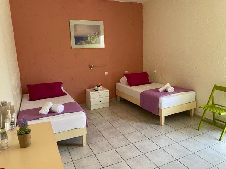 Cleo Rooms 250M From The Beach Malia Exteriér fotografie